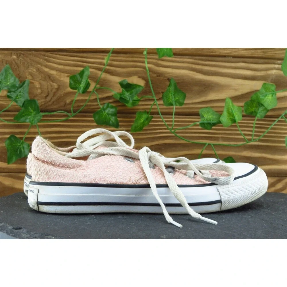 Converse All Star Women Size 5 M‎ Shoes Pink Low Top Fabric